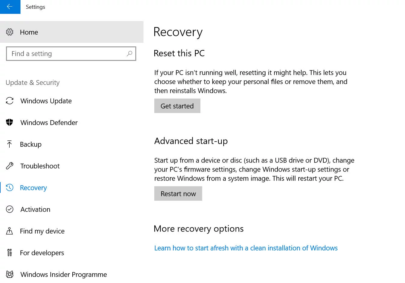 How to reinstall Windows 10